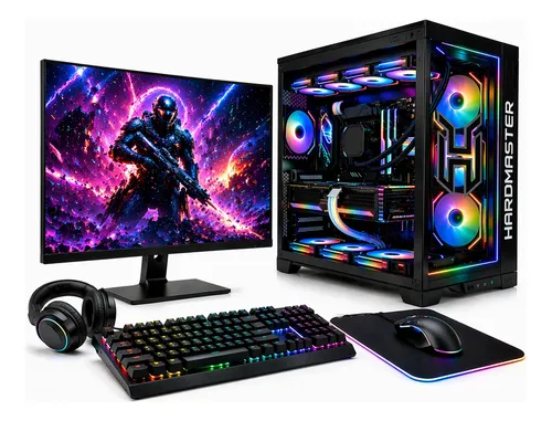 PC Gamer ASUS Ryzen 5 3400G 32GB SSD 1TB Monitor Curvo 27 WiFi