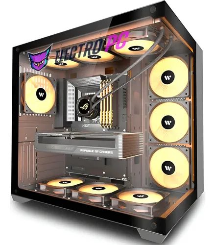Pc Armada Gamer Am5 Ryzen 9 9900x 64gb 1tb Wifi 80+